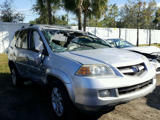 2HNYD188X5H535292 - 2005 ACURA MDX TOURIN SILVER photo 1