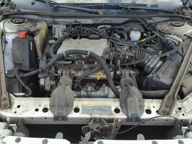 2G4WS52J041329990 - 2004 BUICK CENTURY CU SILVER photo 7