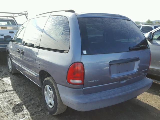 2B4GP25R2VR386010 - 1997 DODGE CARAVAN GRAY photo 3