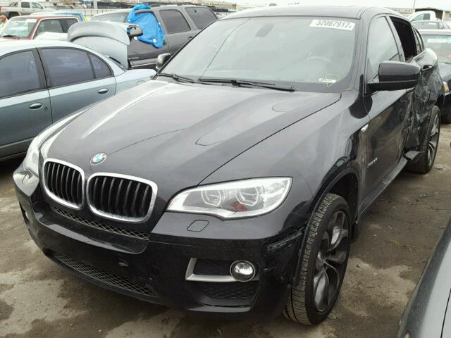 5UXFG2C51DL786385 - 2013 BMW X6 XDRIVE3 BLACK photo 2