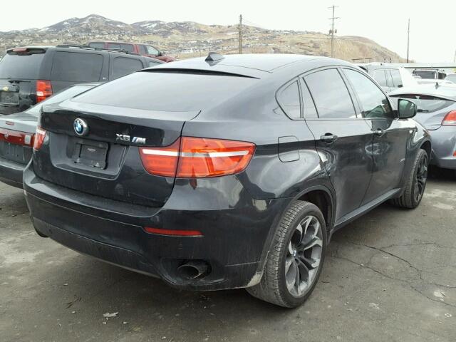 5UXFG2C51DL786385 - 2013 BMW X6 XDRIVE3 BLACK photo 4