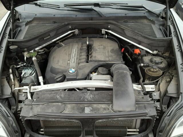 5UXFG2C51DL786385 - 2013 BMW X6 XDRIVE3 BLACK photo 7