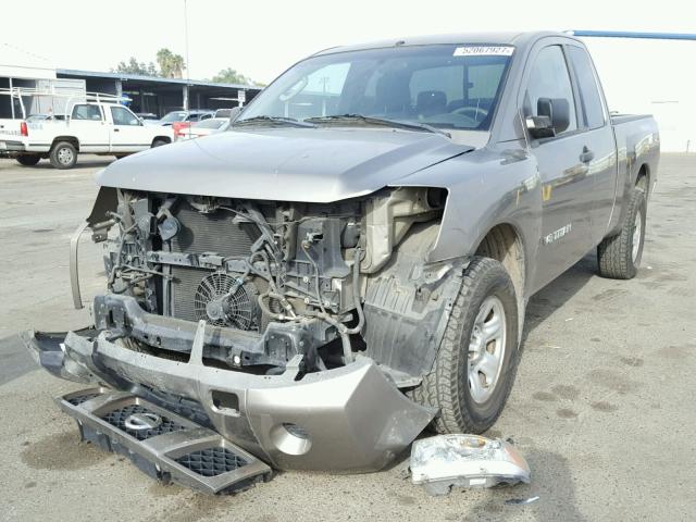 1N6AA06B37N230295 - 2007 NISSAN TITAN XE BROWN photo 2