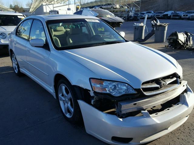 4S3BL616077213621 - 2007 SUBARU LEGACY 2.5 WHITE photo 1