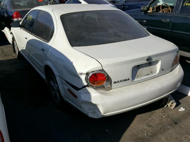 JN1DA31D83T512063 - 2003 NISSAN MAXIMA GLE WHITE photo 3