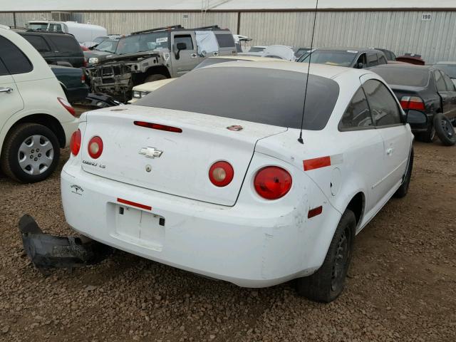 1G1AK15F467678650 - 2006 CHEVROLET COBALT LS WHITE photo 4