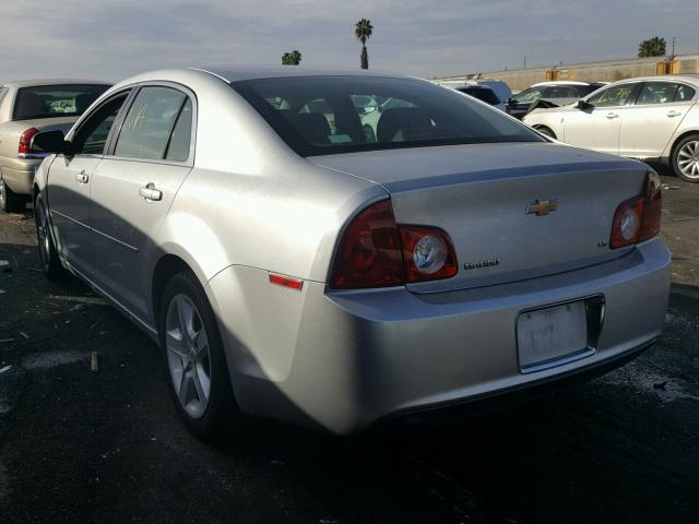 1G1ZG57B89F211974 - 2009 CHEVROLET MALIBU LS 银色 照片 3