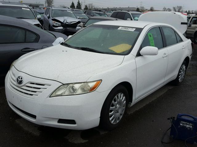 4T1BE46K57U716871 - 2007 TOYOTA CAMRY NEW WHITE photo 2