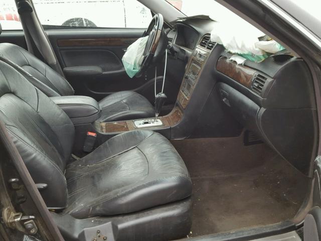 KMHFU45E03A255011 - 2003 HYUNDAI XG 350 BLACK photo 5