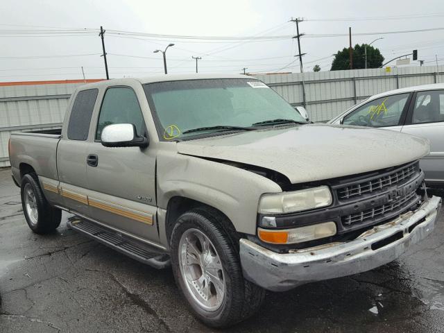 1GCEC19T71Z136879 - 2001 CHEVROLET SILVERADO TAN photo 1