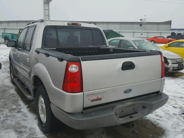 1FMZU77E32UD17056 - 2002 FORD EXPLORER S TAN photo 3