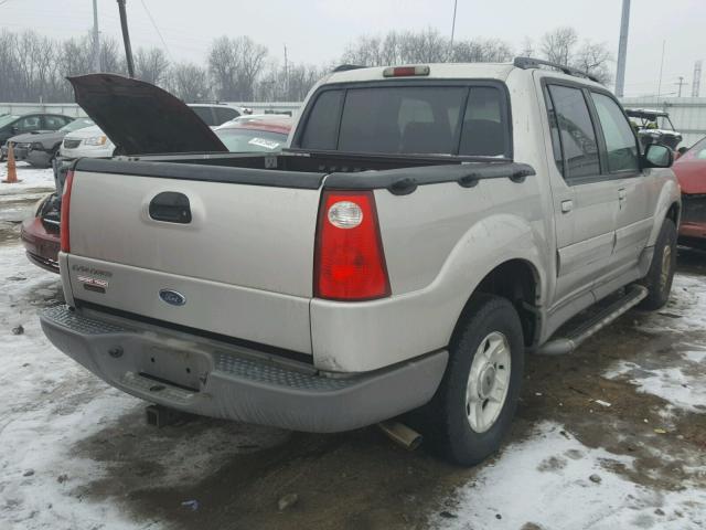 1FMZU77E32UD17056 - 2002 FORD EXPLORER S TAN photo 4