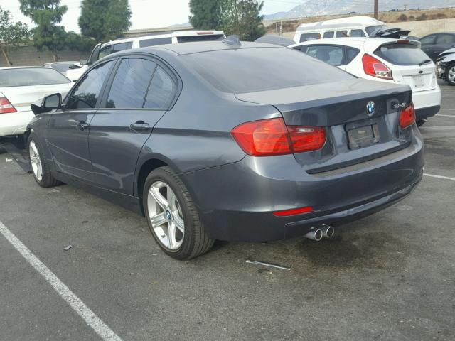 WBA3C1C59EK111768 - 2014 BMW 328 I SULE CHARCOAL photo 3