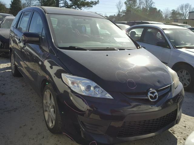 JM1CR293580312452 - 2008 MAZDA 5 BLACK photo 1