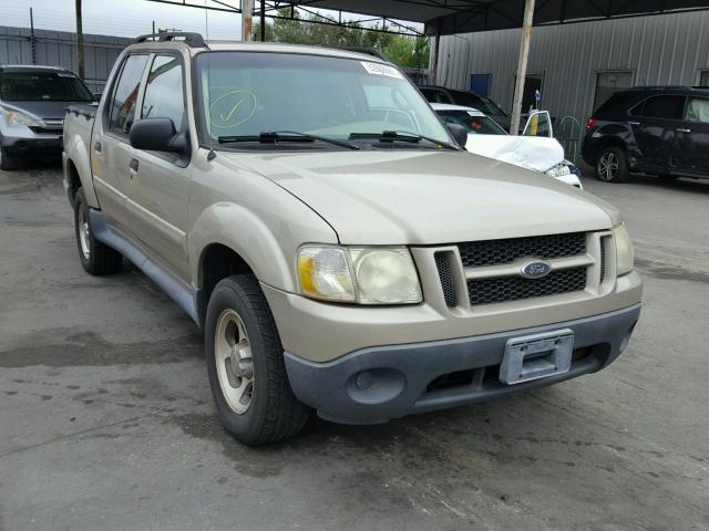 1FMZU67K94UA70628 - 2004 FORD EXPLORER S TAN photo 1