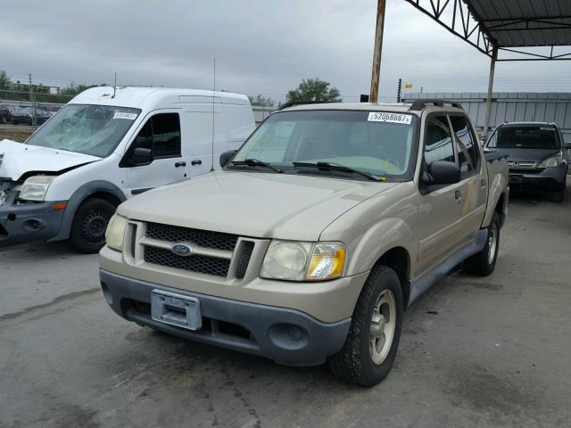 1FMZU67K94UA70628 - 2004 FORD EXPLORER S TAN photo 2