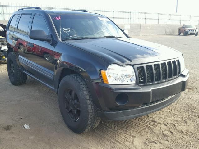 1J4GR48K66C132439 - 2006 JEEP GRAND CHER BLACK photo 1