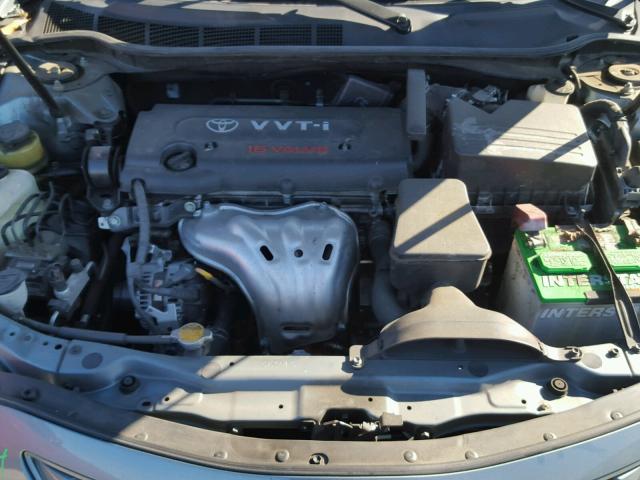 4T4BE46K19R137742 - 2009 TOYOTA CAMRY BASE TEAL photo 7