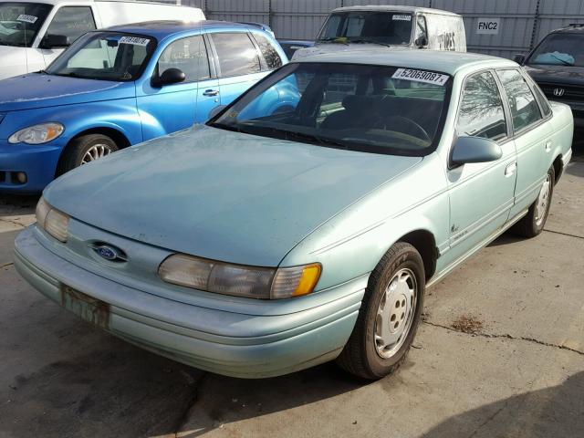 1FALP5215SG183567 - 1995 FORD TAURUS GL GREEN photo 2