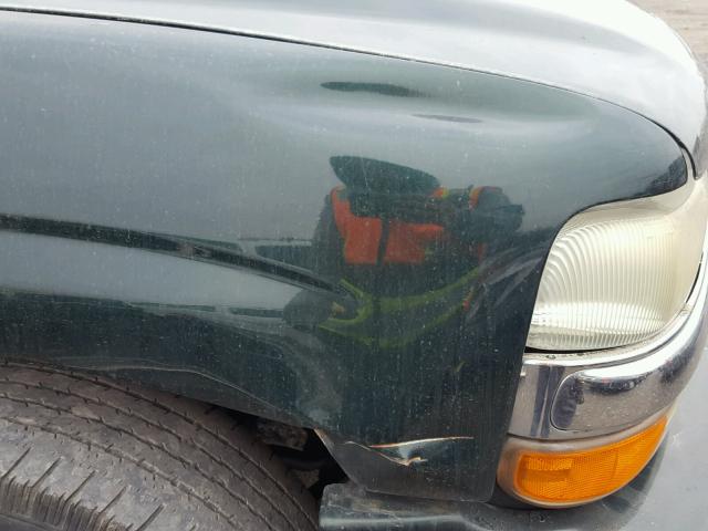 1GNFK16Z13J151404 - 2003 CHEVROLET SUBURBAN K GREEN photo 10