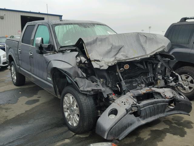 1FTFW1ET0CFA14600 - 2012 FORD F150 SUPER GRAY photo 1