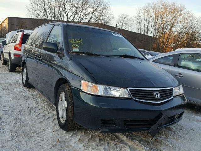 2HKRL18651H523225 - 2001 HONDA ODYSSEY EX GREEN photo 1