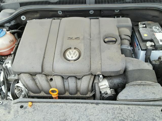 3VWDP7AJ3DM425810 - 2013 VOLKSWAGEN JETTA SE BLACK photo 7