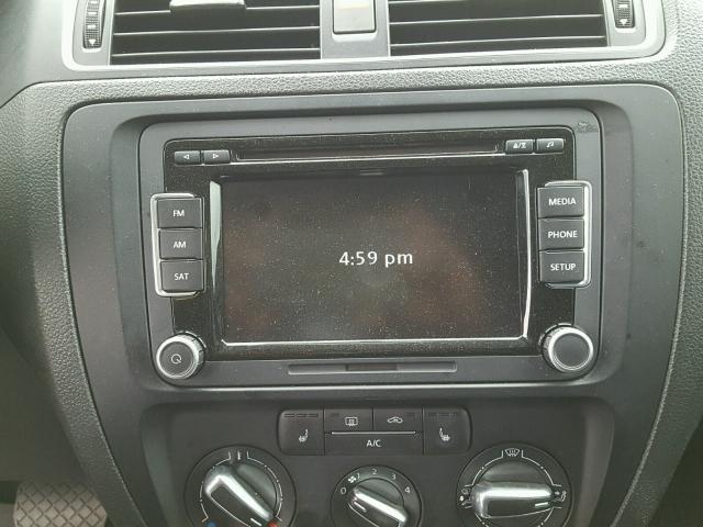 3VWDP7AJ3DM425810 - 2013 VOLKSWAGEN JETTA SE BLACK photo 9