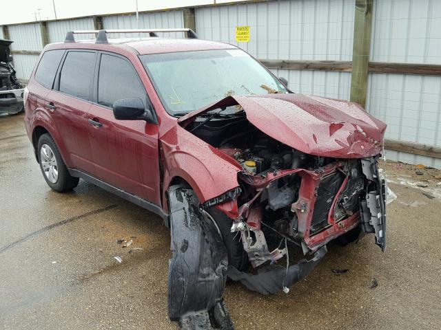JF2SH616X9H767054 - 2009 SUBARU FORESTER 2 RED photo 1