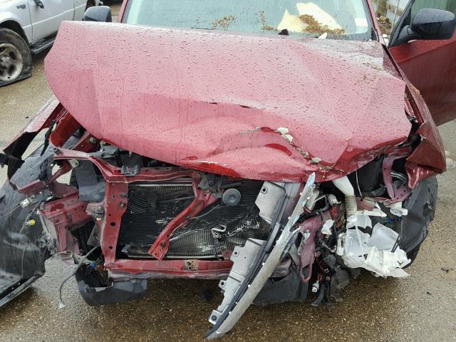 JF2SH616X9H767054 - 2009 SUBARU FORESTER 2 RED photo 7