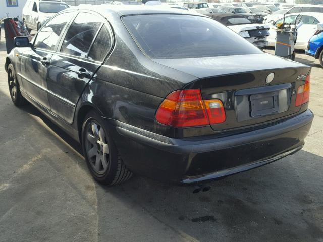 WBAET37434NJ47717 - 2004 BMW 325 I BLACK photo 3