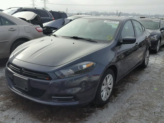 1C3CDFBB7ED920330 - 2014 DODGE DART SXT CHARCOAL photo 2