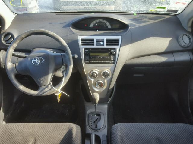 JTDBT923871088831 - 2007 TOYOTA YARIS BLUE photo 9