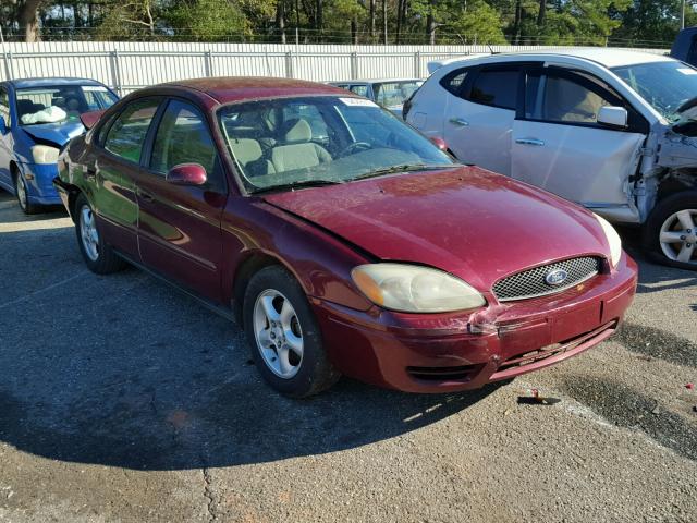 1FAFP55U94G117996 - 2004 FORD TAURUS SES MAROON photo 1