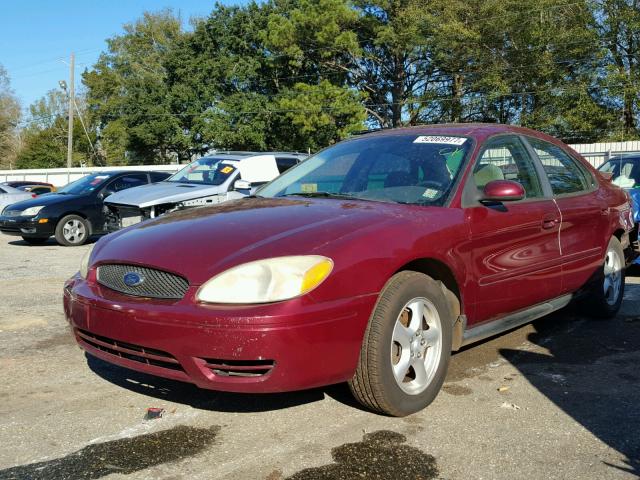 1FAFP55U94G117996 - 2004 FORD TAURUS SES MAROON photo 2