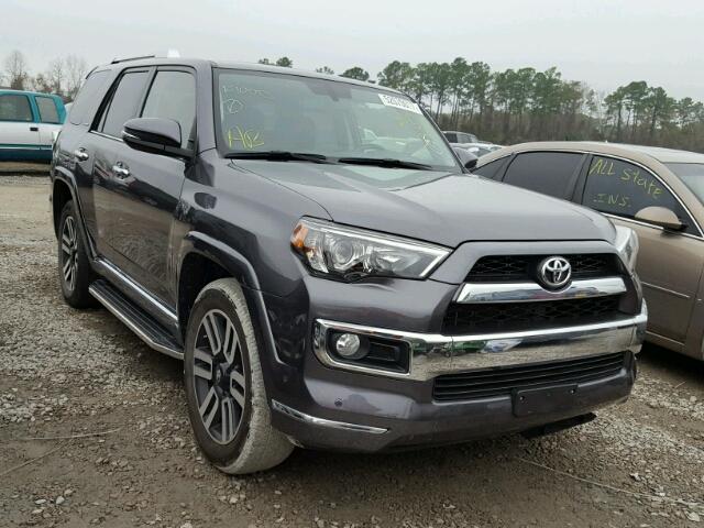 JTEZU5JRXF5098550 - 2015 TOYOTA 4RUNNER SR GRAY photo 1