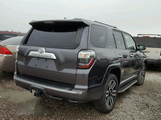 JTEZU5JRXF5098550 - 2015 TOYOTA 4RUNNER SR GRAY photo 4