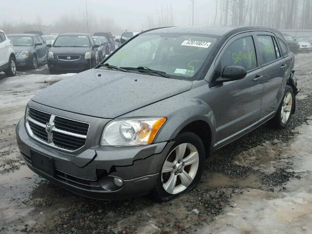 1B3CB3HA7BD269163 - 2011 DODGE CALIBER MA GRAY photo 2