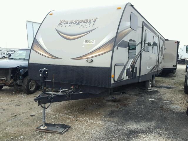 4YDT32F29FT412740 - 2015 KEYSTONE PASSPORT TAN photo 2