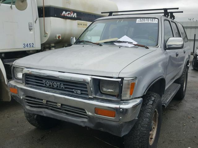 JT3VN39W4L0033091 - 1990 TOYOTA 4RUNNER VN SILVER photo 2