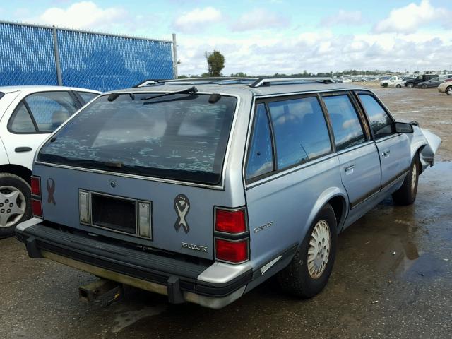 1G4AG85M5T6400952 - 1996 BUICK CENTURY SP BLUE photo 4