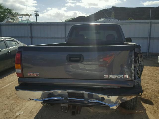 1GTEK14V33E287885 - 2003 GMC NEW SIERRA GRAY photo 6