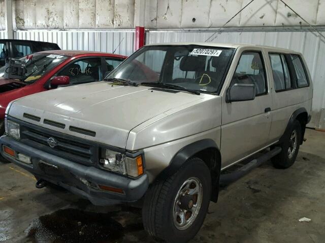 JN8HD17Y6RW321306 - 1994 NISSAN PATHFINDER TAN photo 2