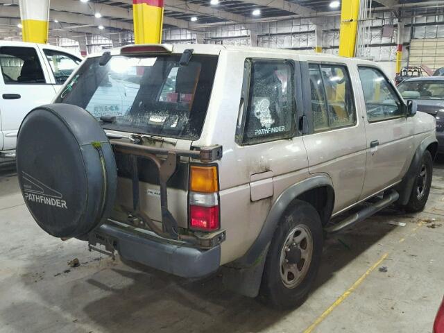 JN8HD17Y6RW321306 - 1994 NISSAN PATHFINDER TAN photo 4