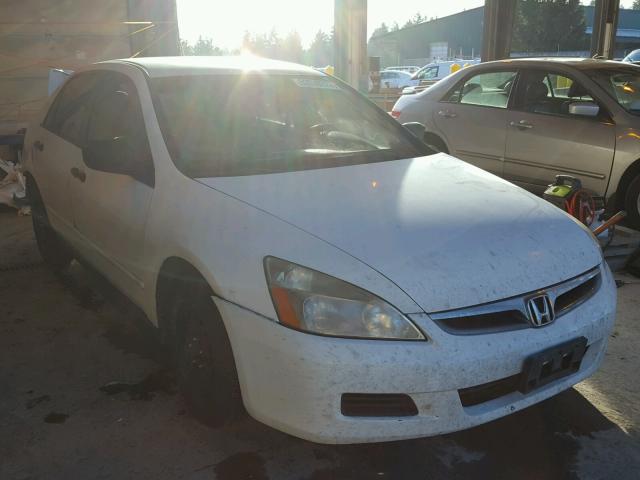 1HGCM56177A152457 - 2007 HONDA ACCORD VAL WHITE photo 1