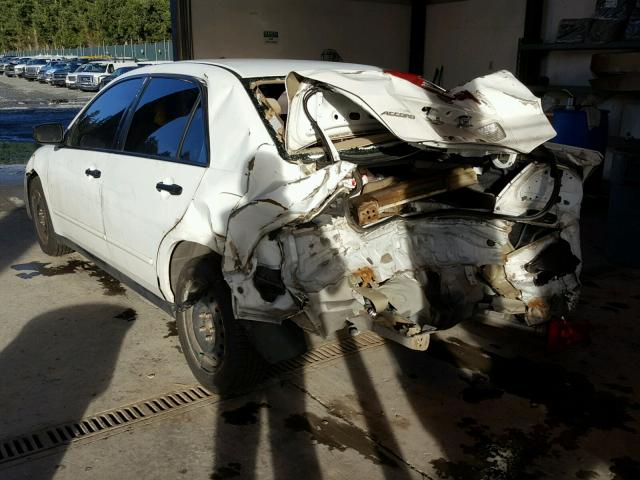 1HGCM56177A152457 - 2007 HONDA ACCORD VAL WHITE photo 3