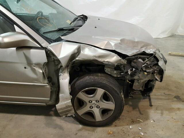 2HGES267X4H504218 - 2004 HONDA CIVIC EX თაფლისფერი ფოტო 9