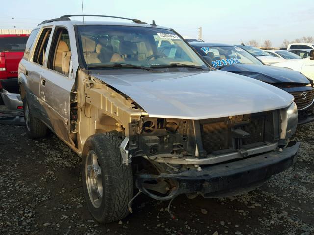 1GNDS13S582135822 - 2008 CHEVROLET TRAILBLAZE SILVER photo 1