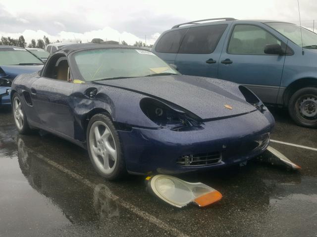 WP0CA29812U623279 - 2002 PORSCHE BOXSTER BLUE photo 1