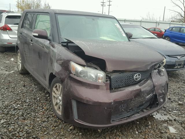 JTLKE50E081039863 - 2008 TOYOTA SCION XB 紫色 照片 1